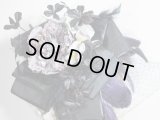 Dizzinessヘッドドレス - Black ⁺ Purple feather-